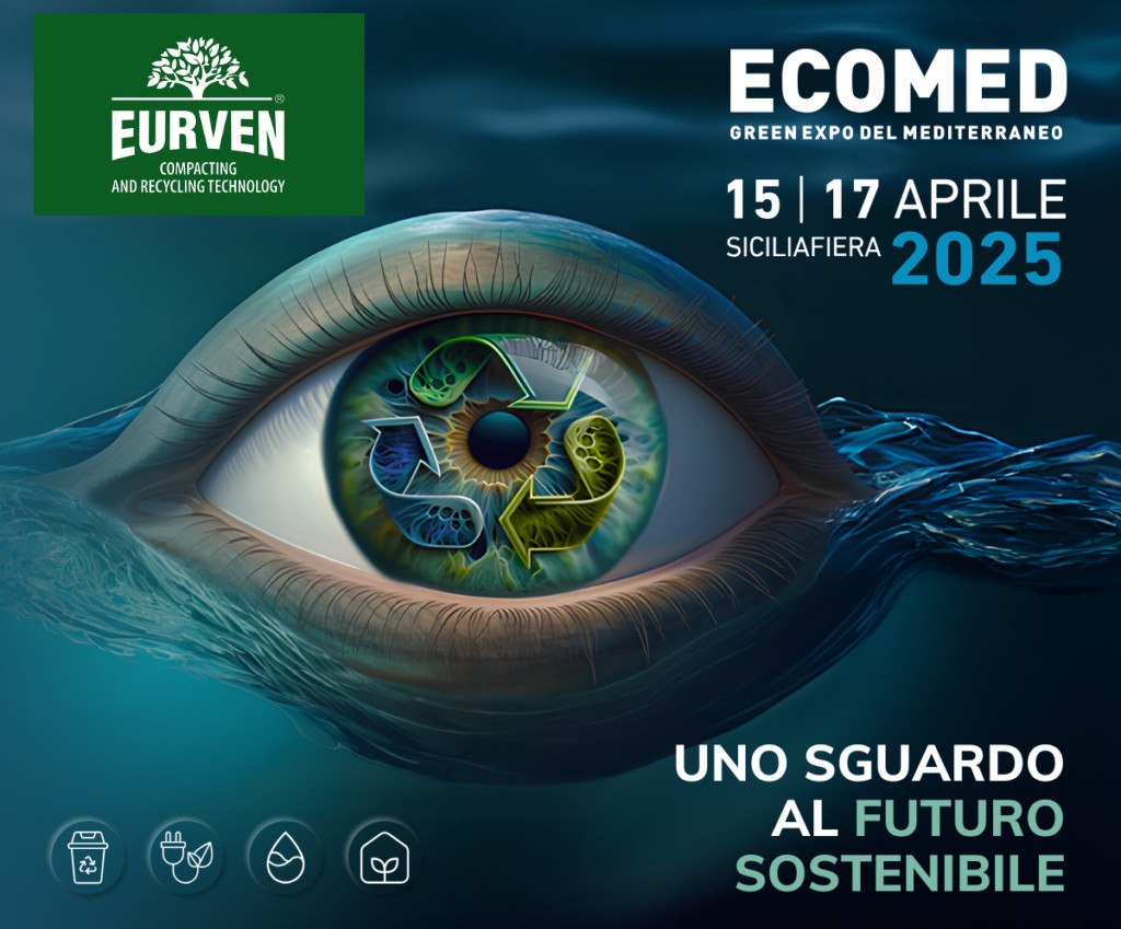 Eurven partecipa a ECOMED 2025 con le migliori soluzioni sul riciclo incentivante